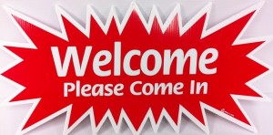 welcome please come in